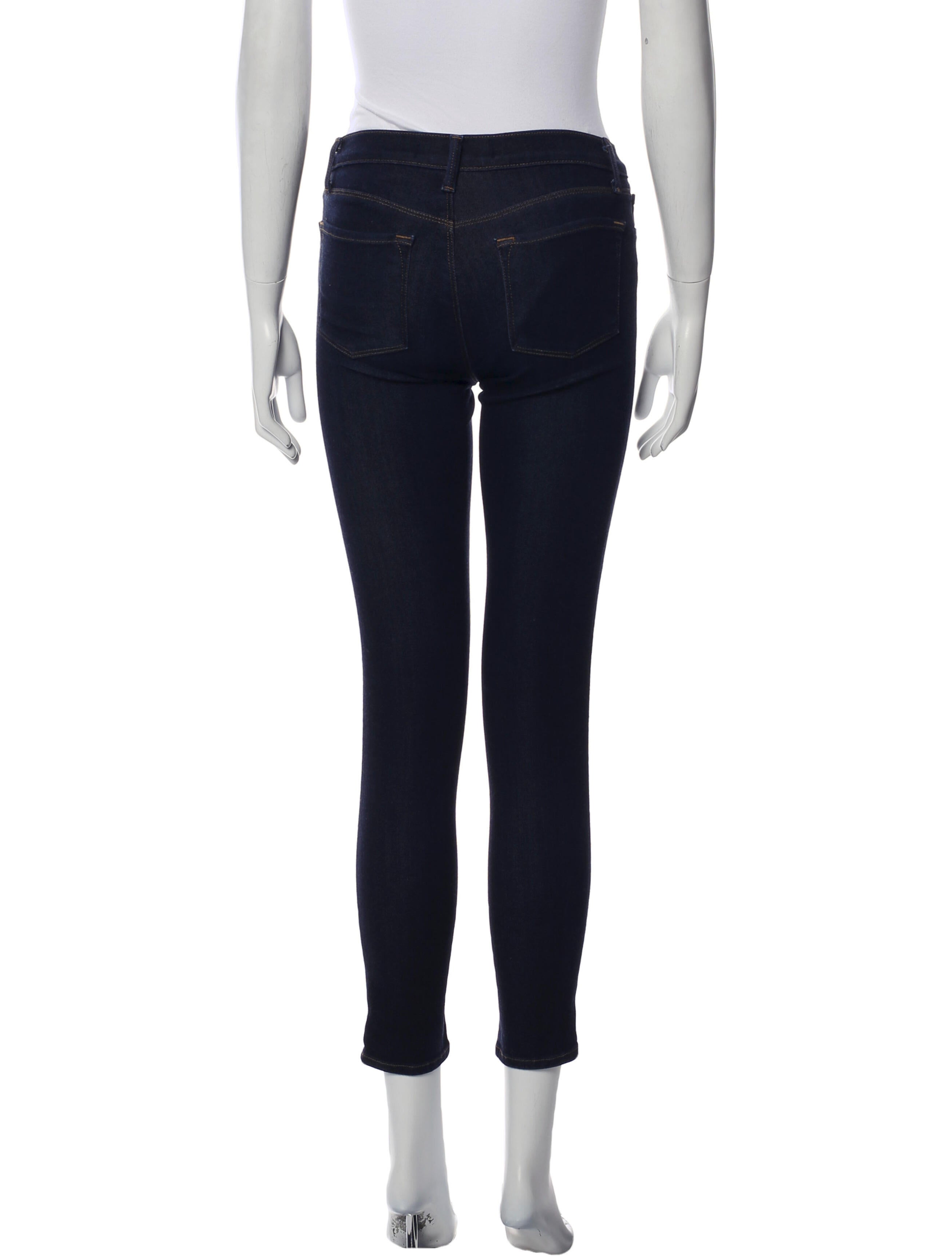 J Brand Mid-Rise Skinny Leg Jeans