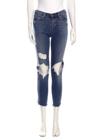 J Brand Jeans Mid-Rise Skinny Leg US 24 | XS