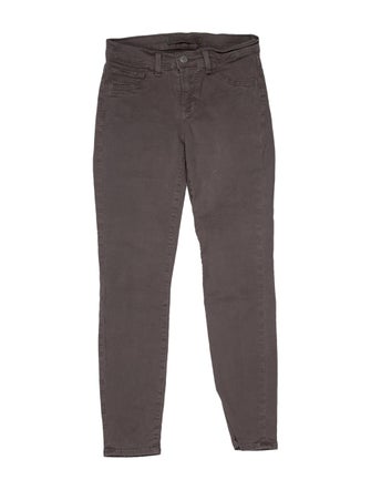 J Brand Mid-Rise Skinny Leg Jeans