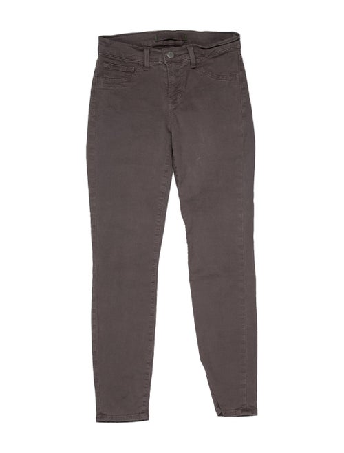 J Brand Mid-Rise Skinny Leg Jeans