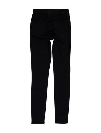 J Brand Mid-Rise Skinny Leg Jeans