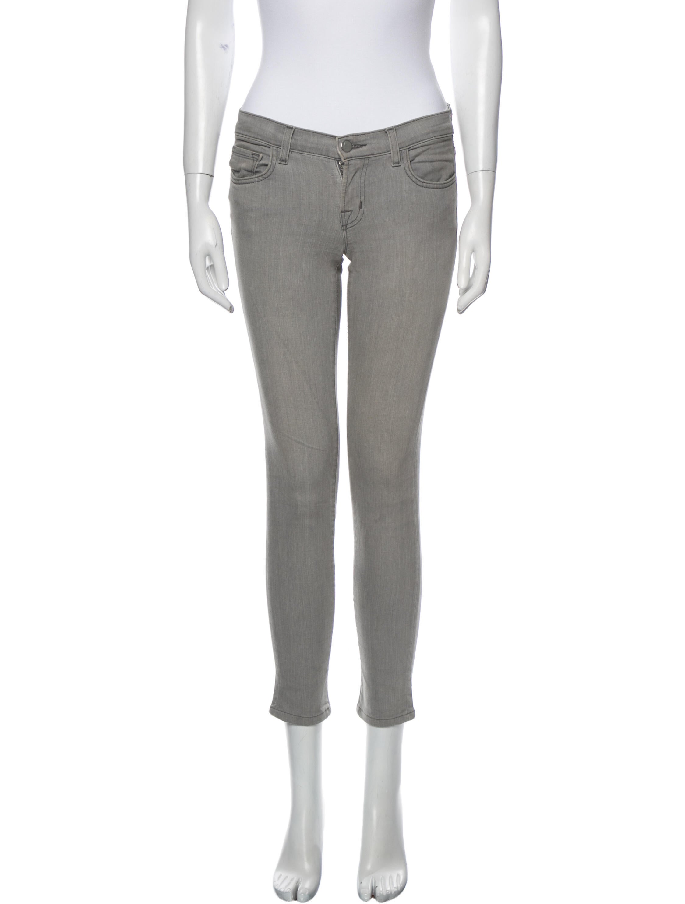 J Brand Low-Rise Skinny Leg Jeans