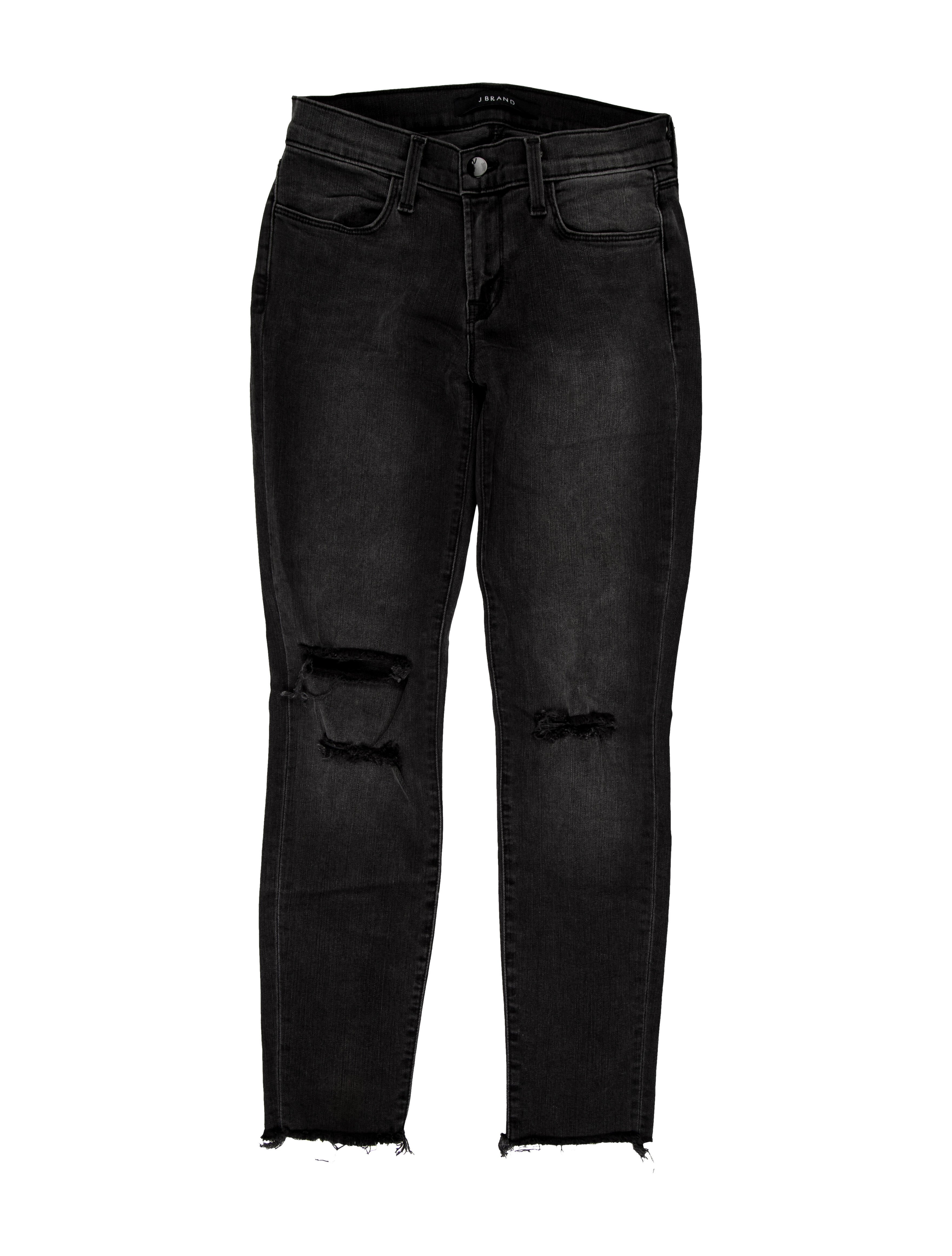 J Brand Mid-Rise Skinny Leg Jeans