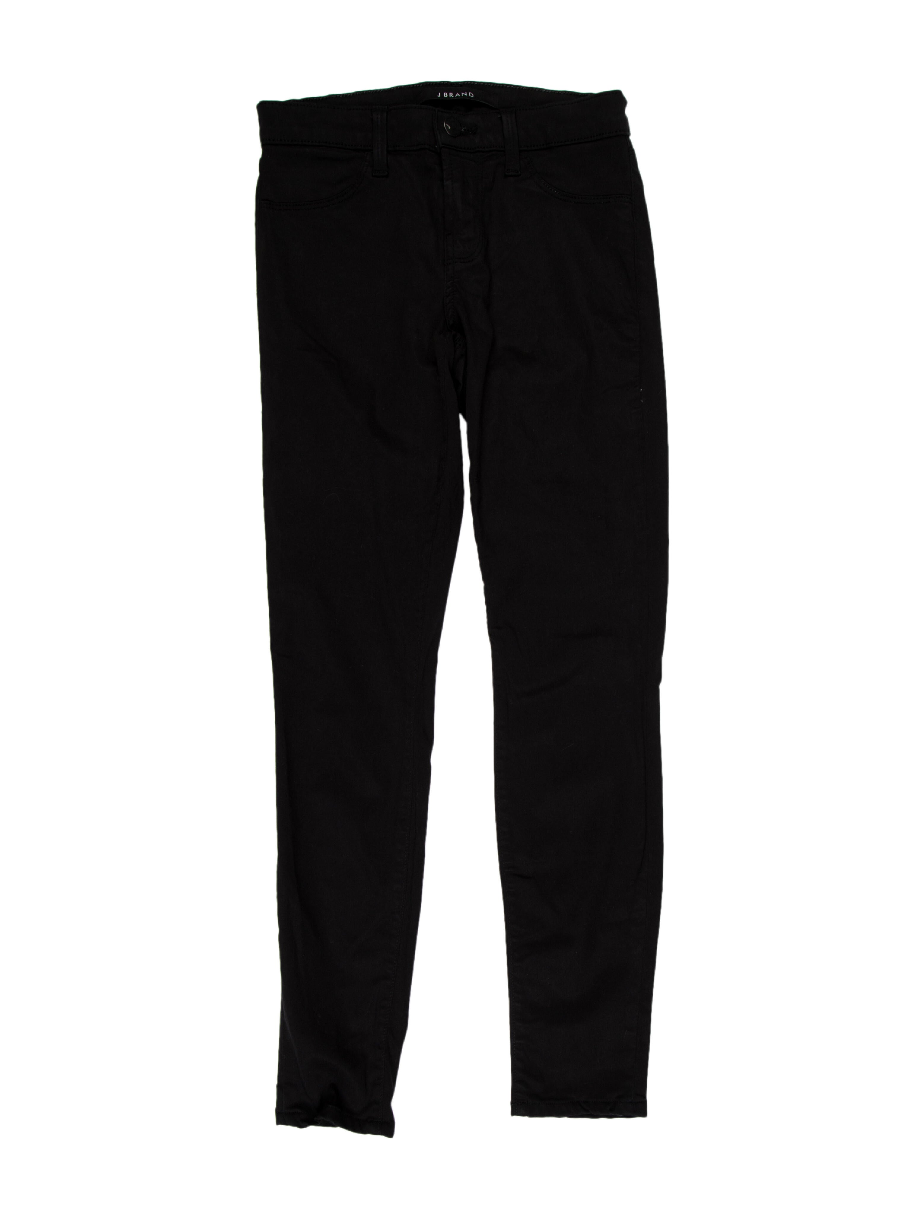 J Brand Mid-Rise Skinny Leg Jeans