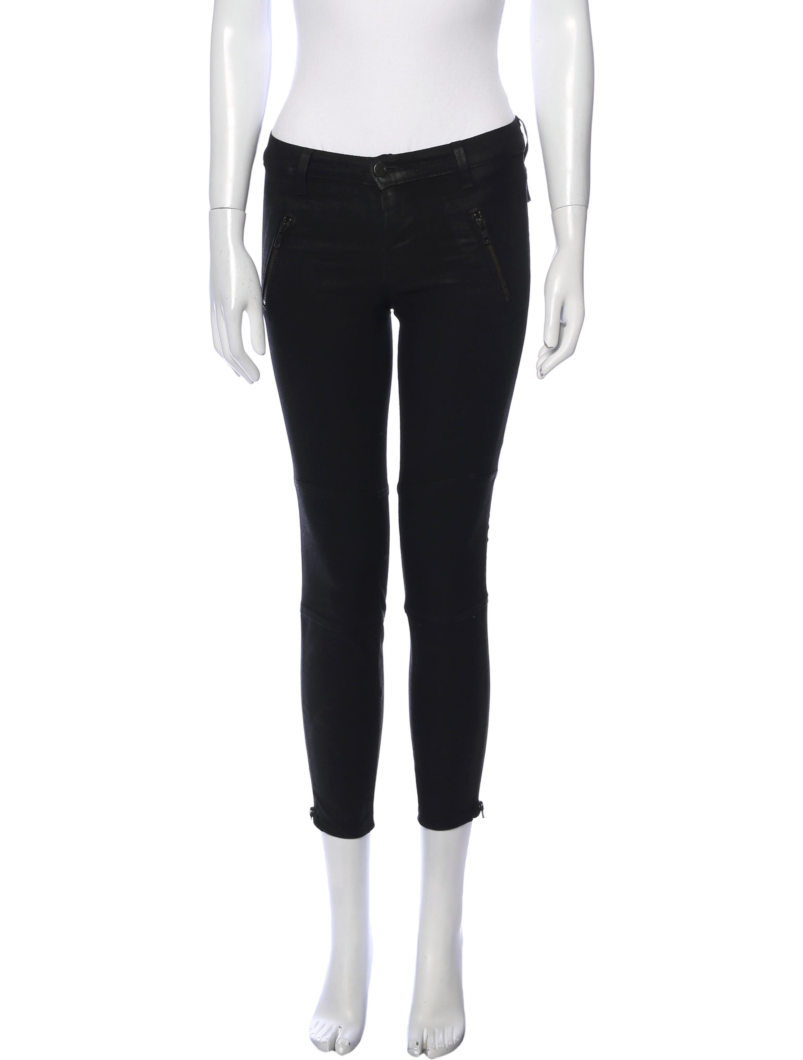 J Brand Mid-Rise Straight Leg Jeans