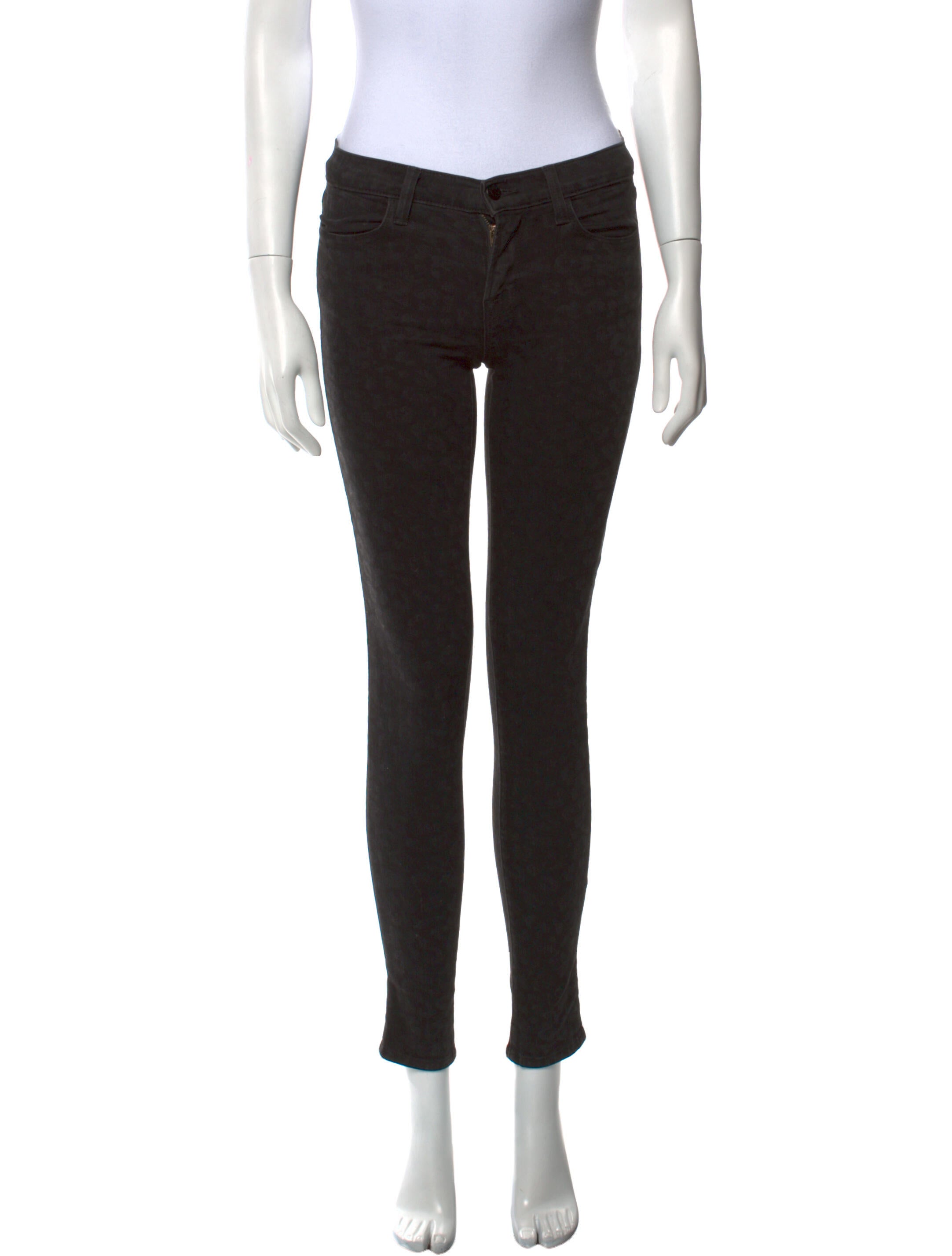 J Brand Low-Rise Skinny Leg Jeans