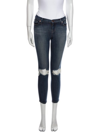 J Brand Mid-Rise Skinny Leg Jeans