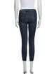 J Brand Mid-Rise Skinny Leg Jeans