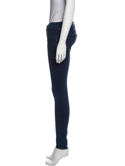 J Brand Mid-Rise Skinny Leg Jeans