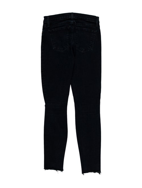 J Brand Mid-Rise Skinny Leg Jeans