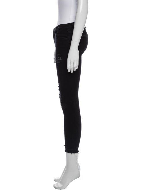 J Brand Mid-Rise Skinny Leg Jeans