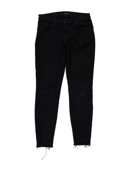 J Brand Mid-Rise Skinny Leg Jeans