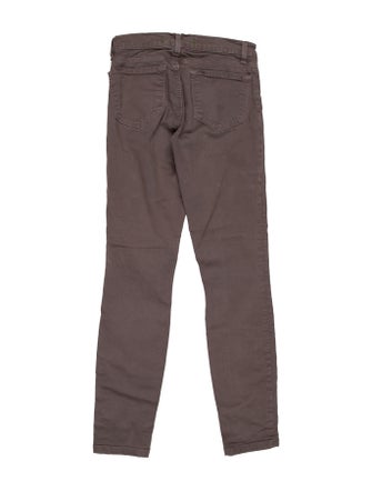 J Brand Low-Rise Skinny Leg Jeans