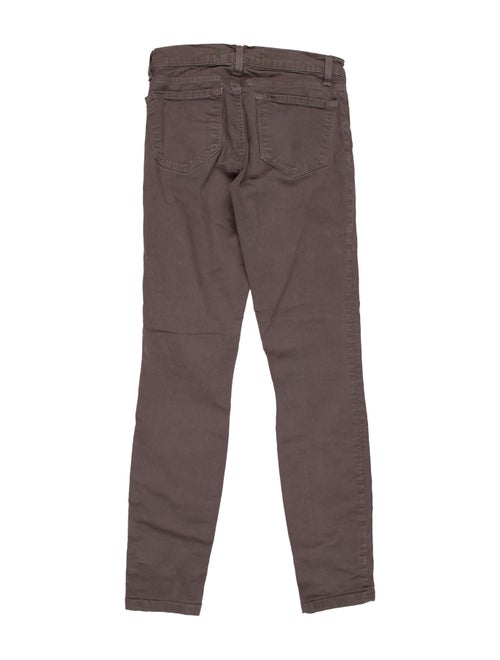 J Brand Low-Rise Skinny Leg Jeans