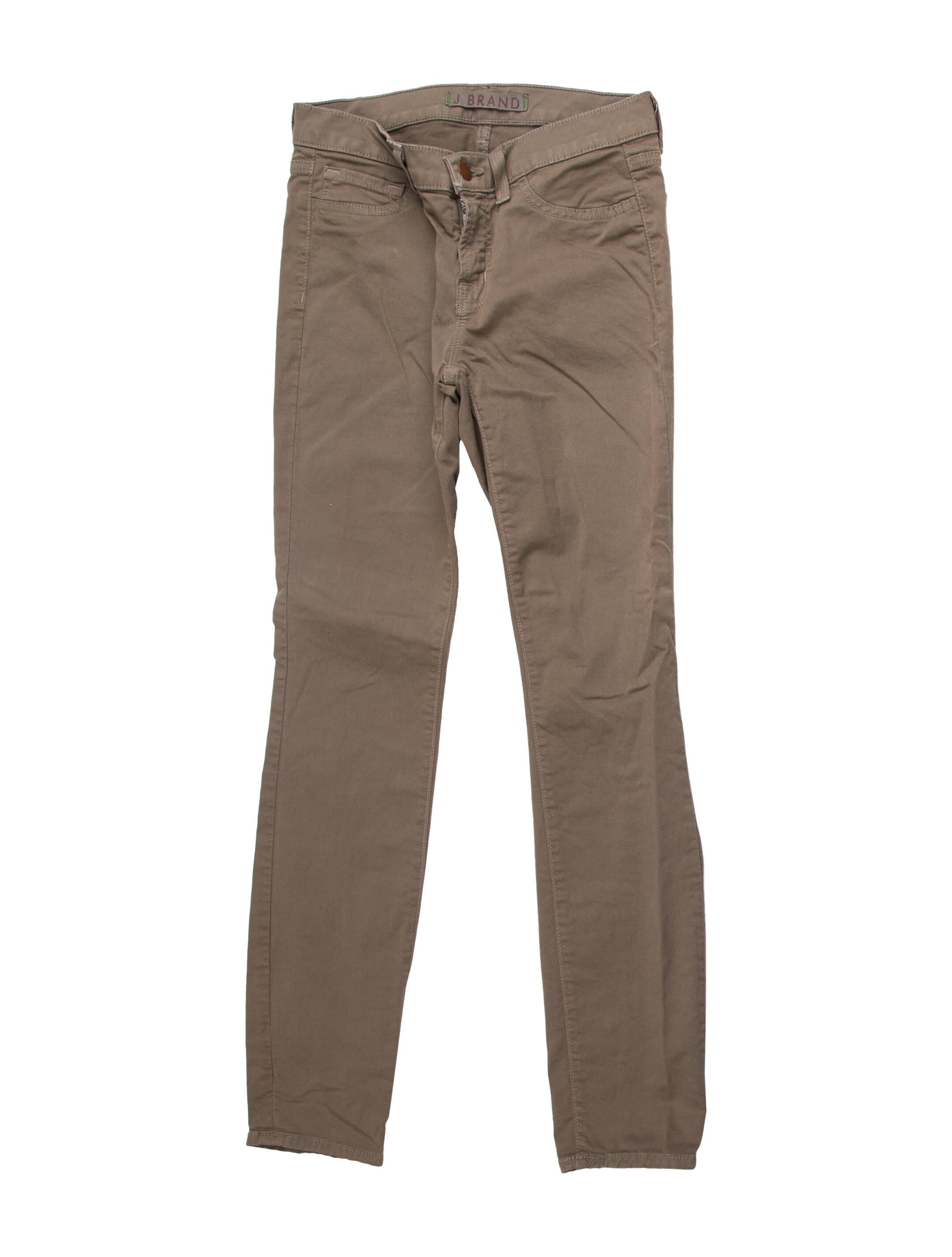 J Brand Mid-Rise Skinny Leg Jeans