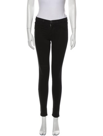 J Brand Mid-Rise Skinny Leg Jeans