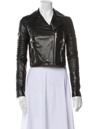 J Brand Leather Biker Jacket