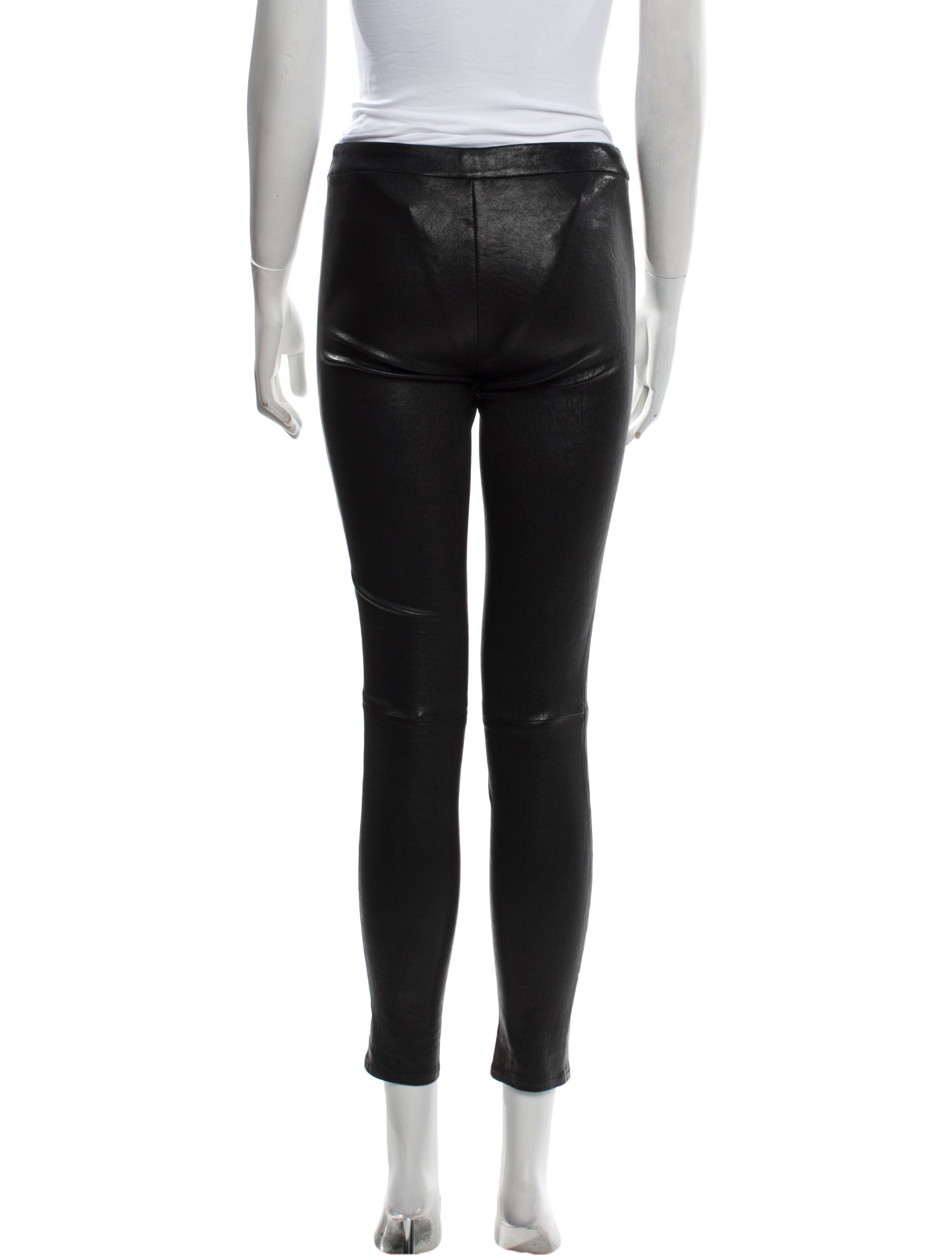 J Brand Leather Skinny Leg Pants