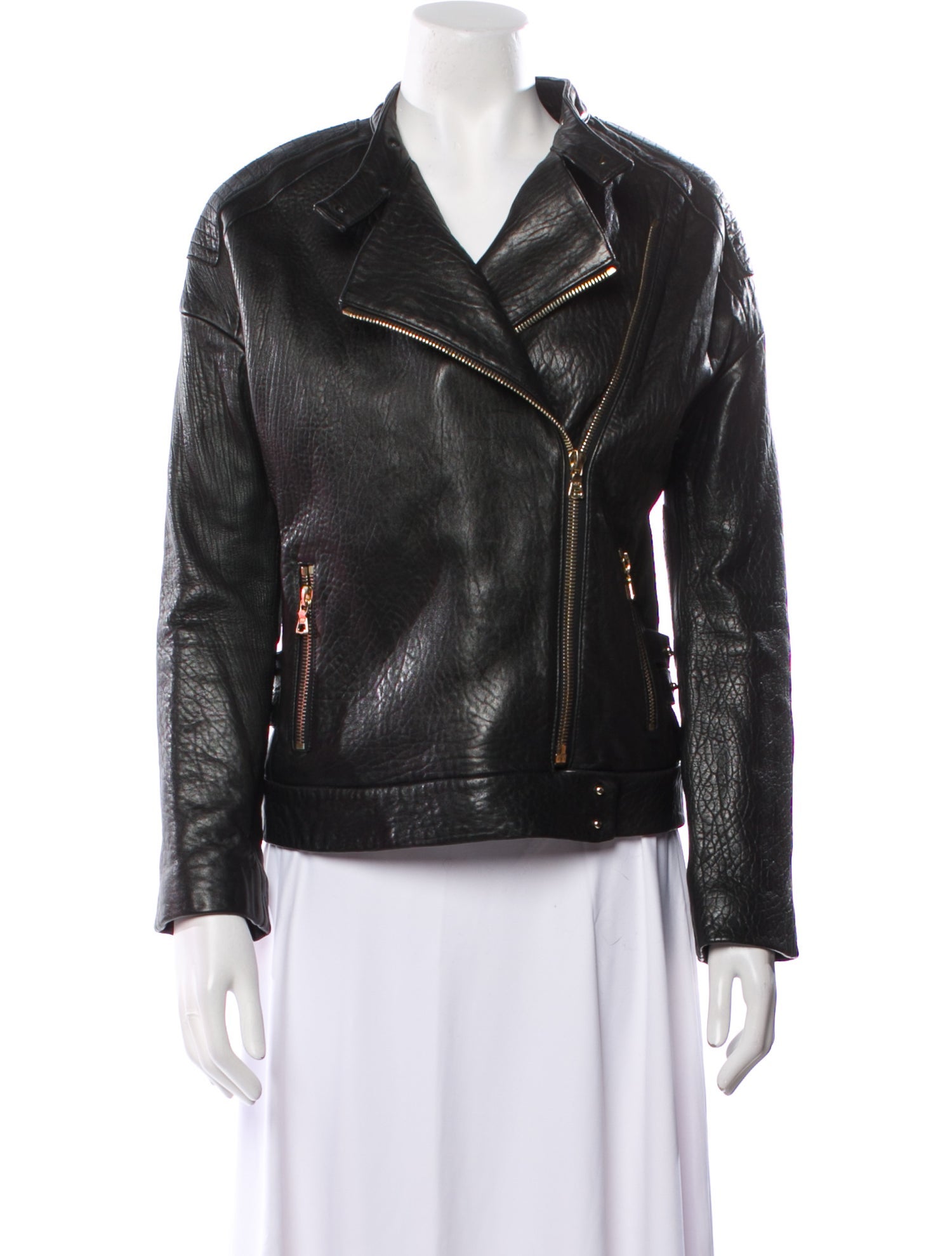 J Brand Leather Biker Jacket