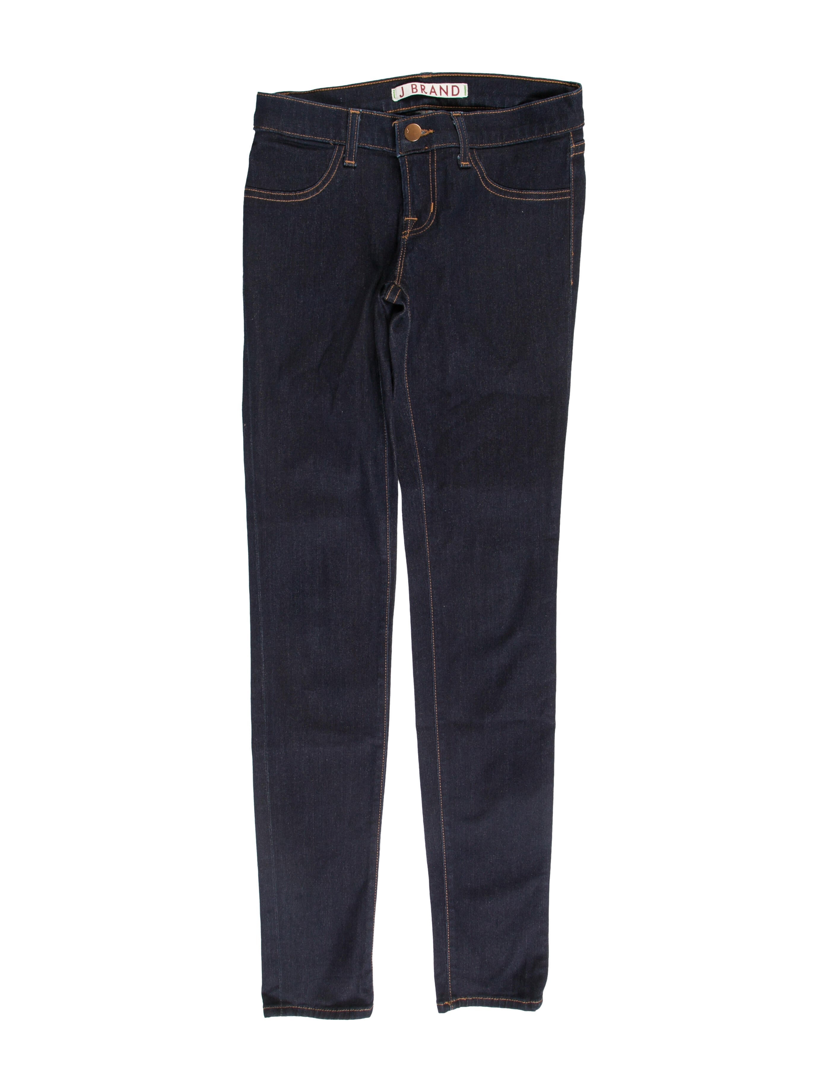 J Brand Mid-Rise Skinny Leg Jeans