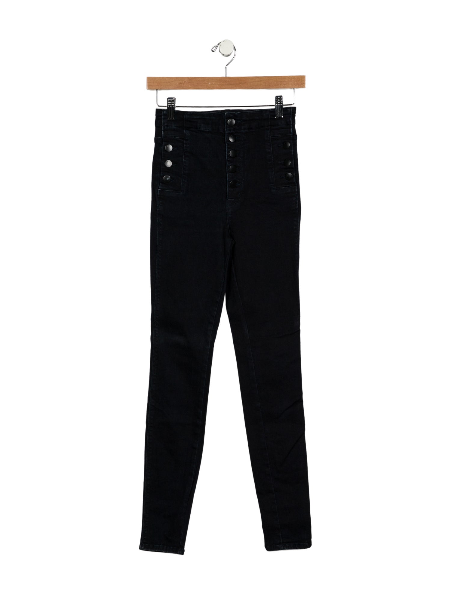 J Brand Mid-Rise Skinny Leg Jeans