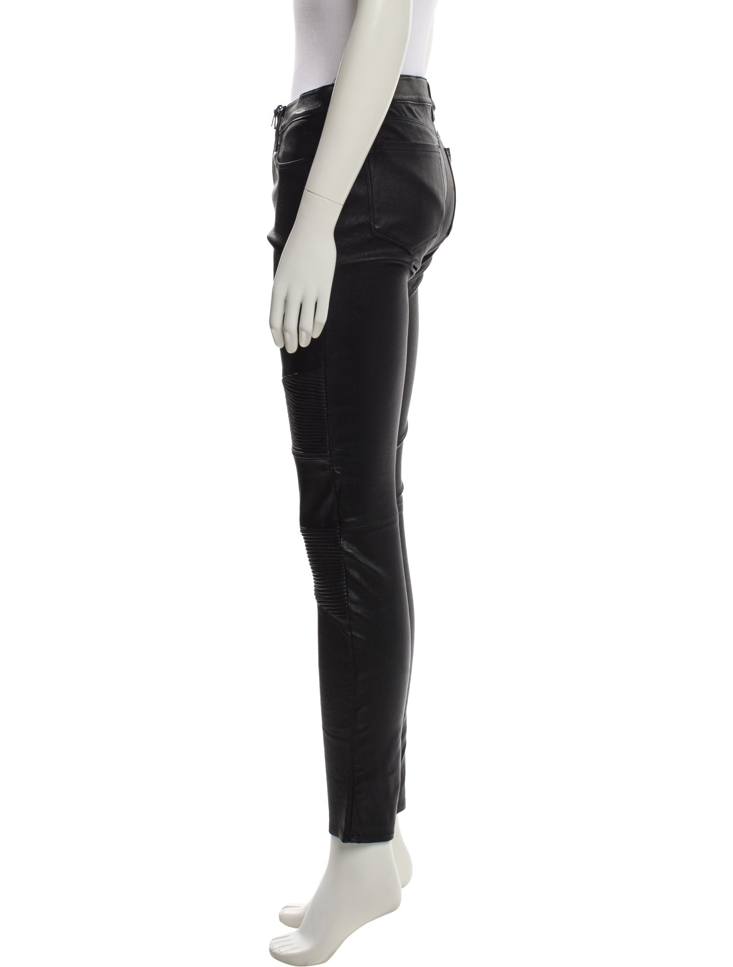 J Brand Leather Skinny Leg Pants