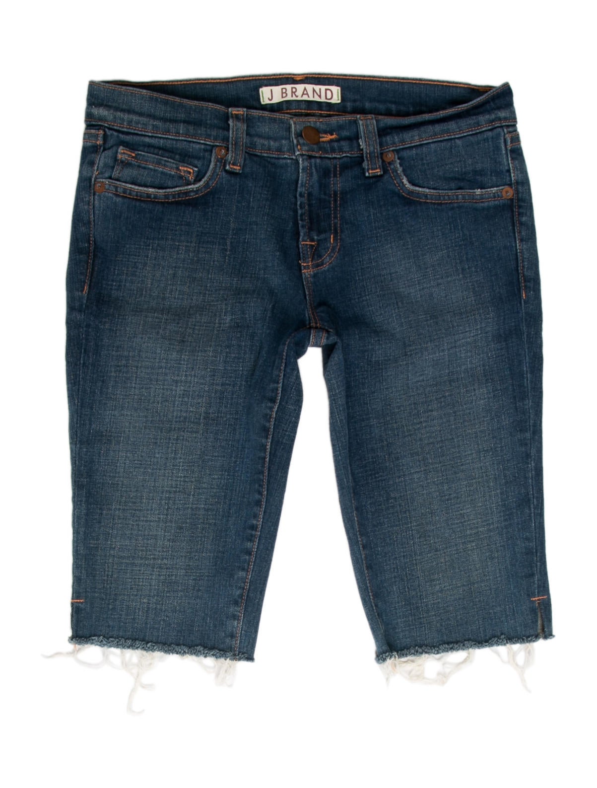 J Brand Knee-Length Denim Shorts - Clothing - WJB26068 ... J Brand Knee-Length Denim Shorts - Clothing - WJB26068 ...