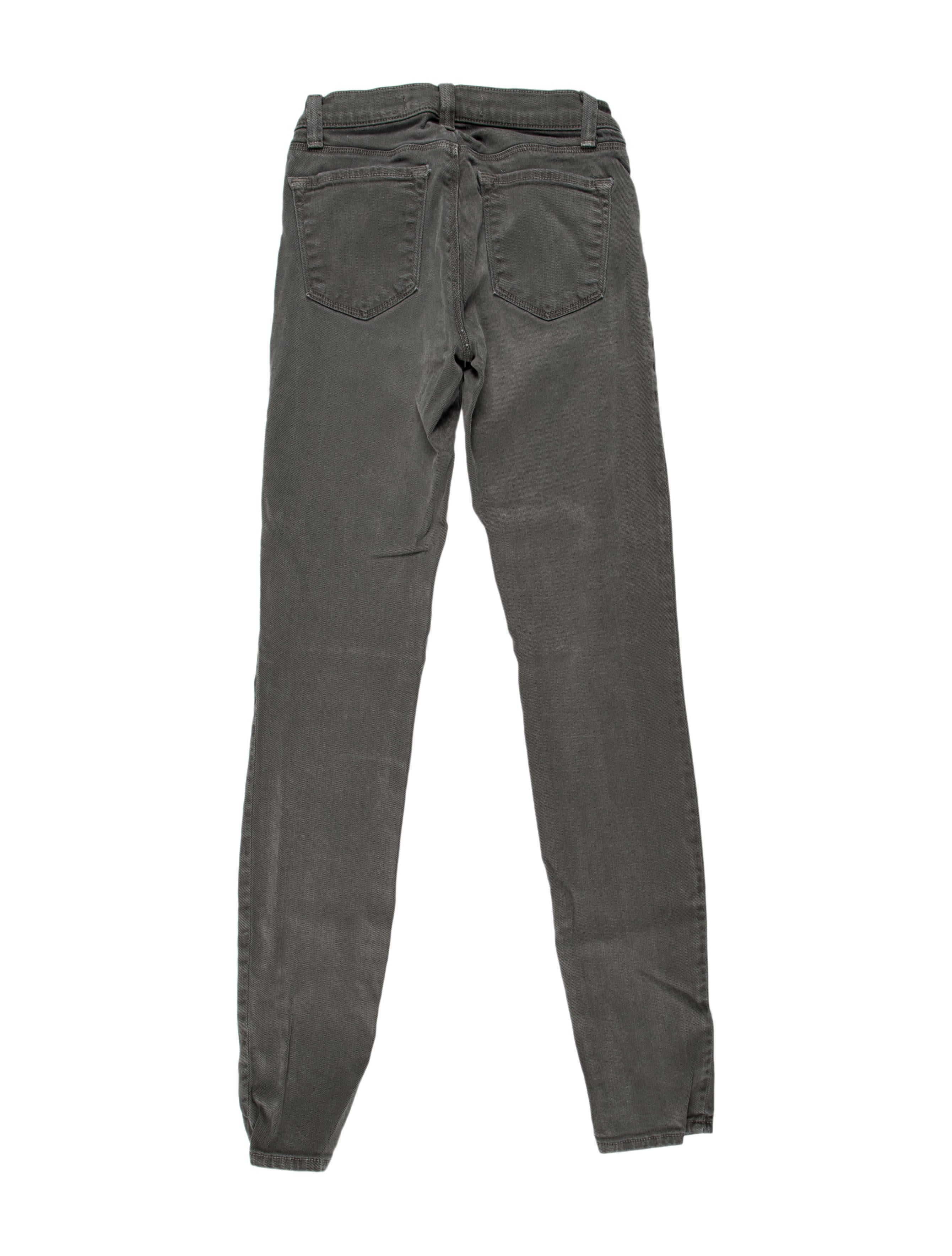 J Brand Mid-Rise Skinny Leg Jeans
