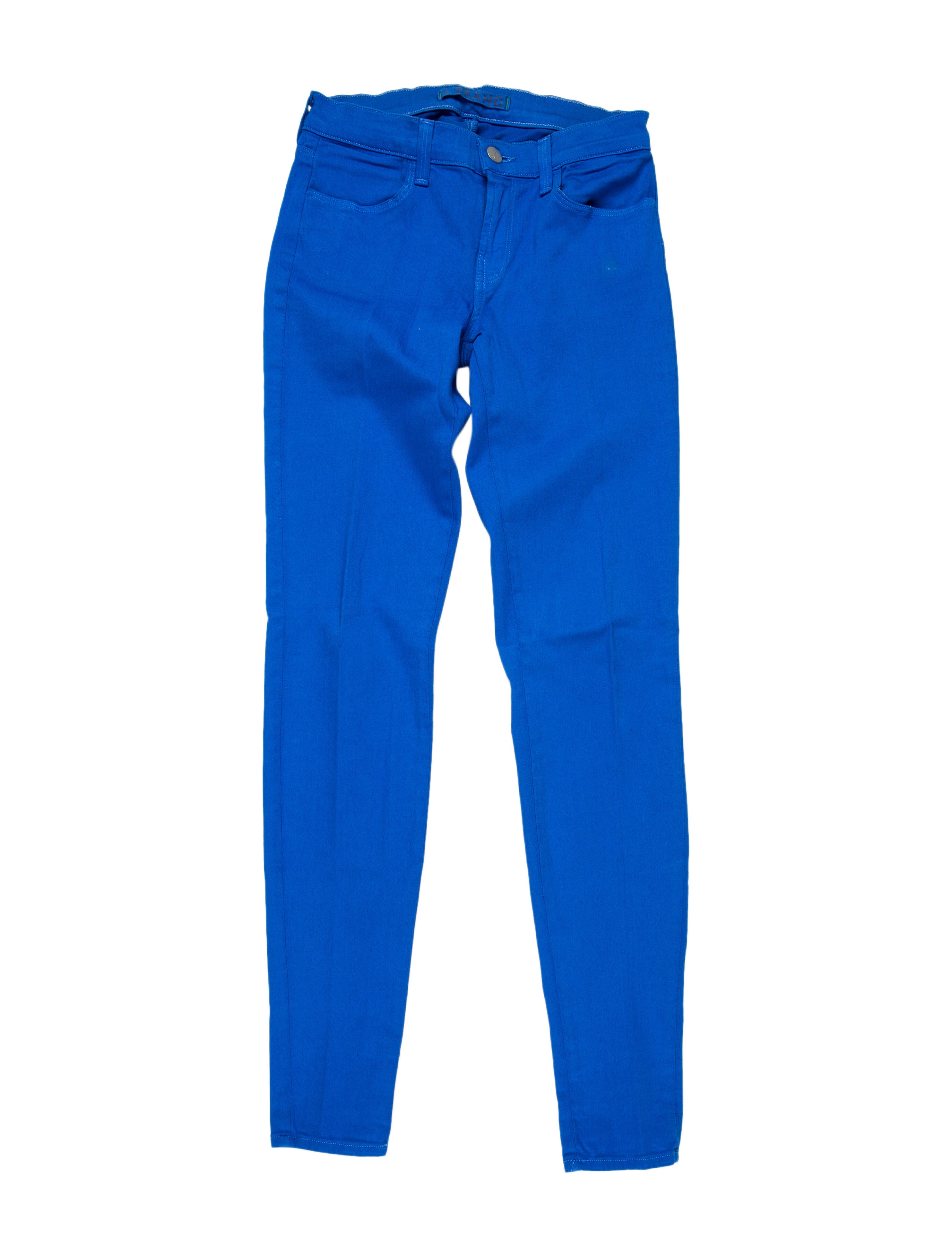 J Brand Mid-Rise Skinny Leg Jeans