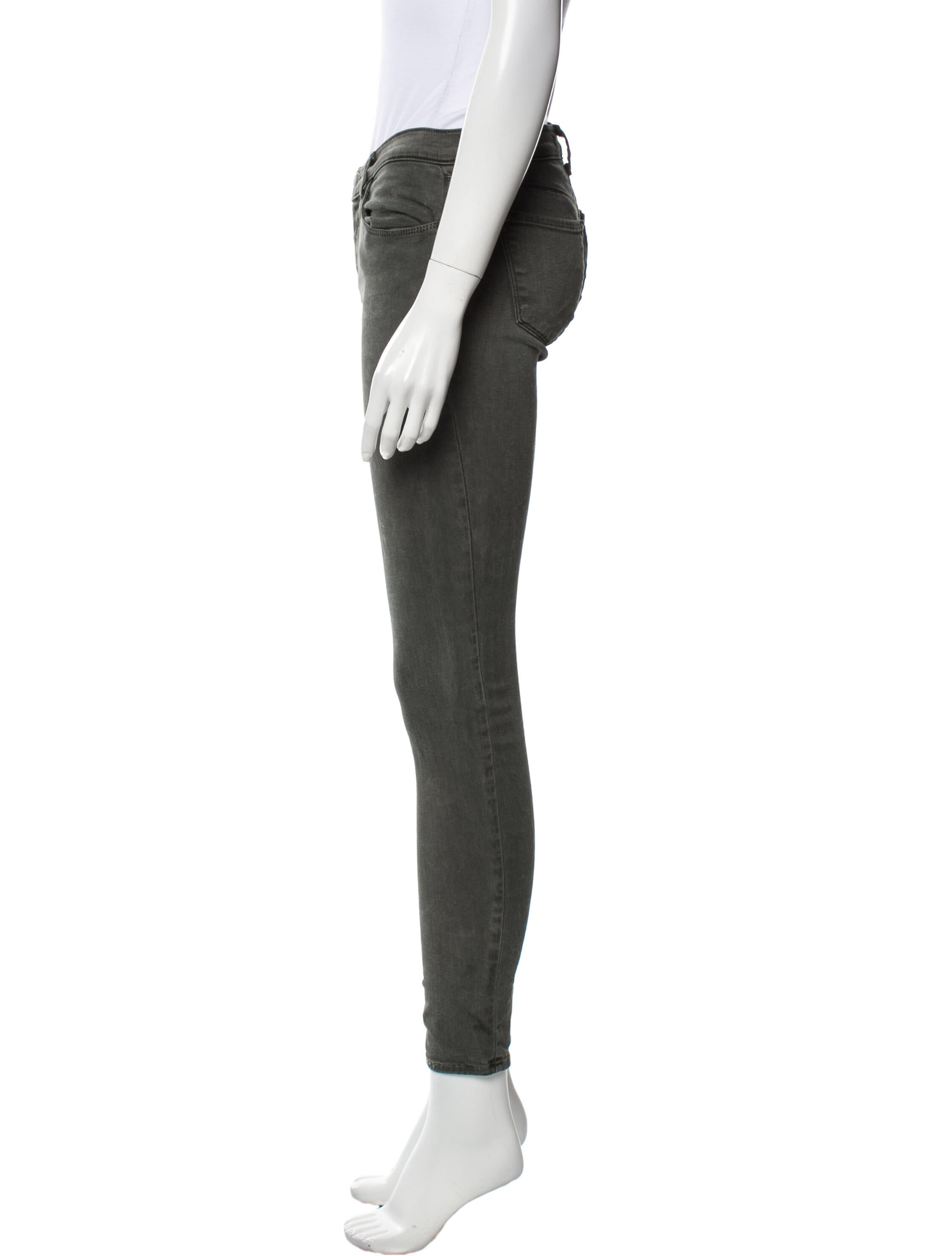 J Brand Mid-Rise Skinny Leg Jeans