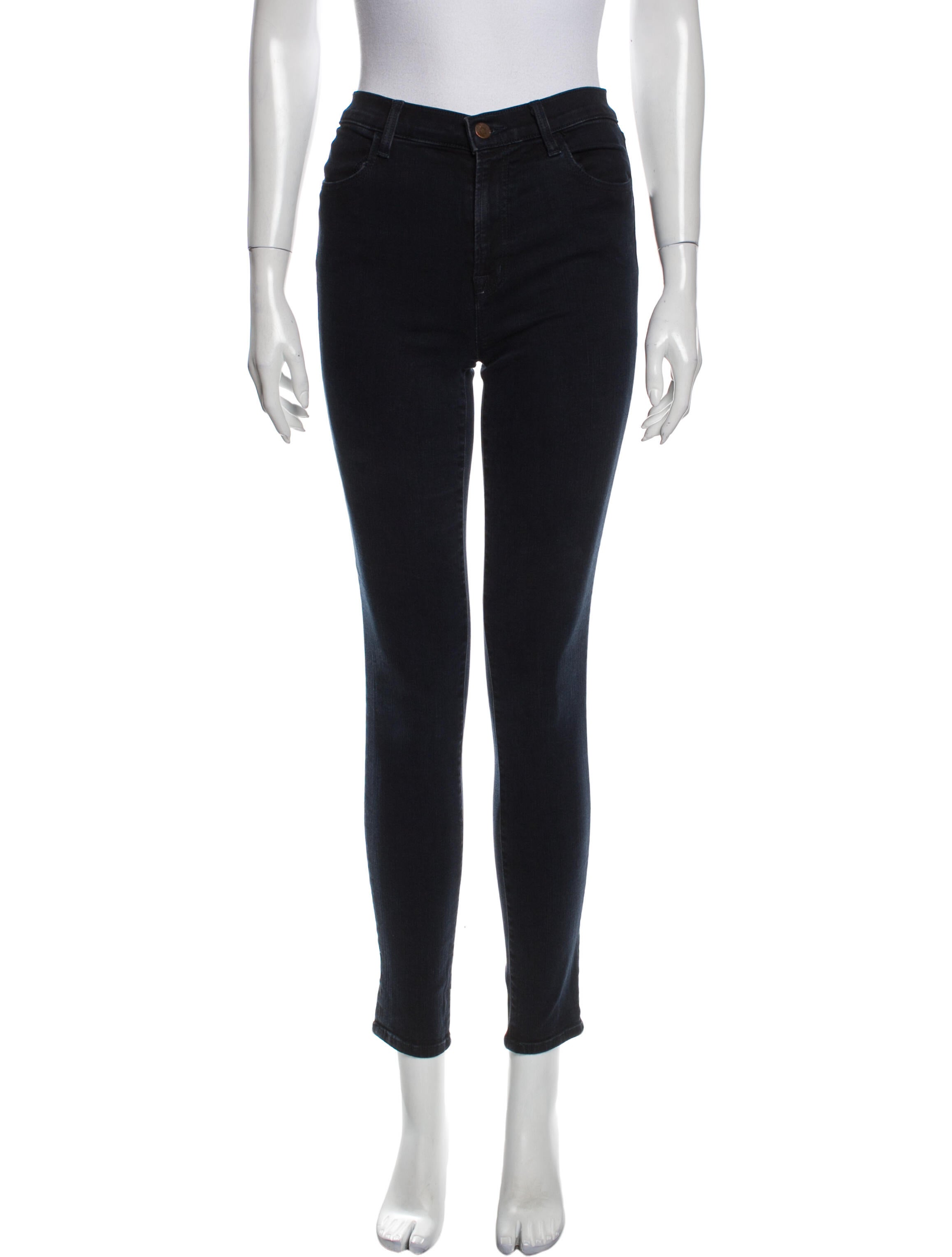 J Brand Mid-Rise Skinny Leg Jeans