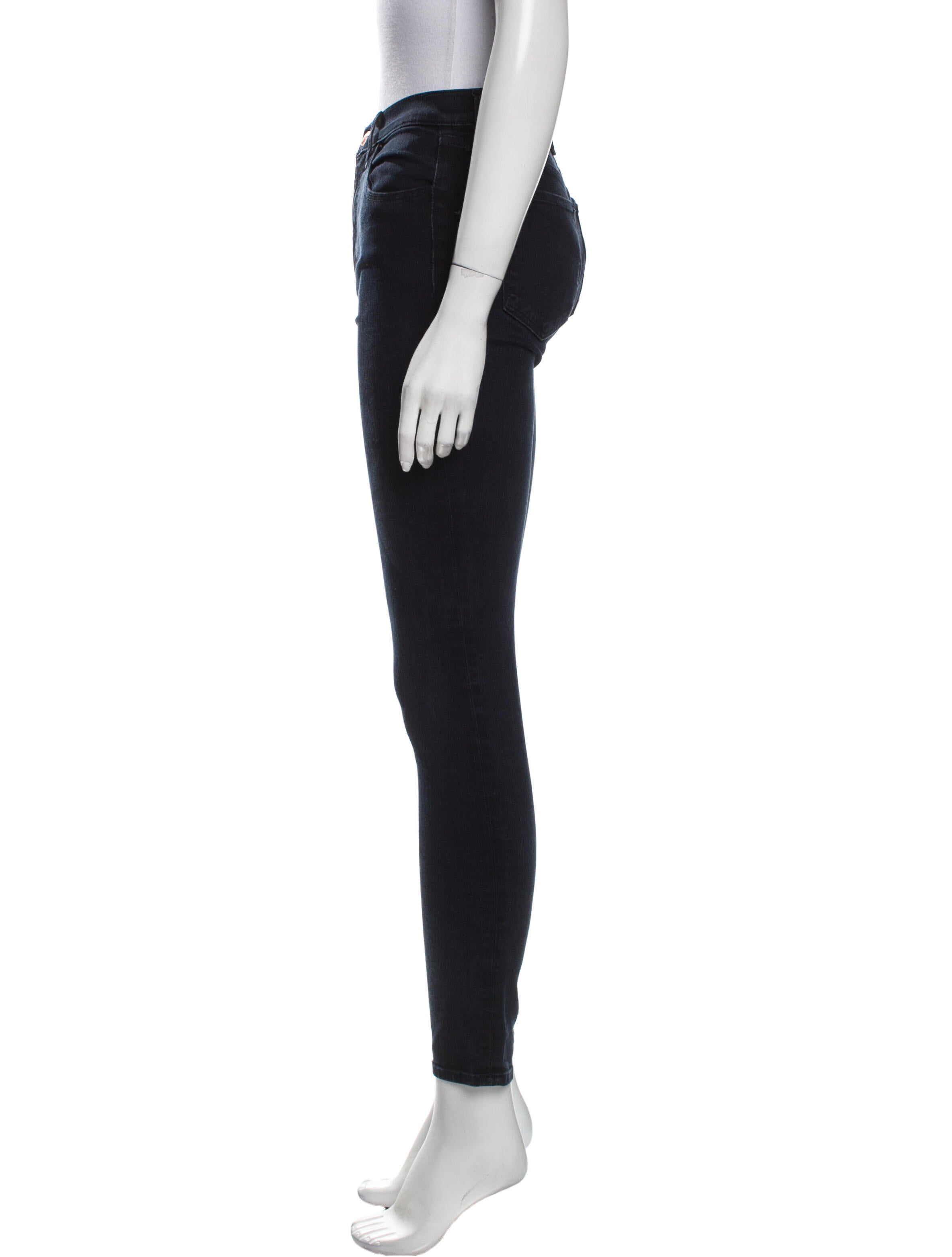 J Brand Mid-Rise Skinny Leg Jeans