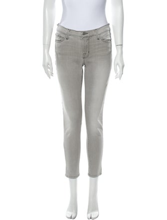 J Brand Mid-Rise Skinny Leg Jeans