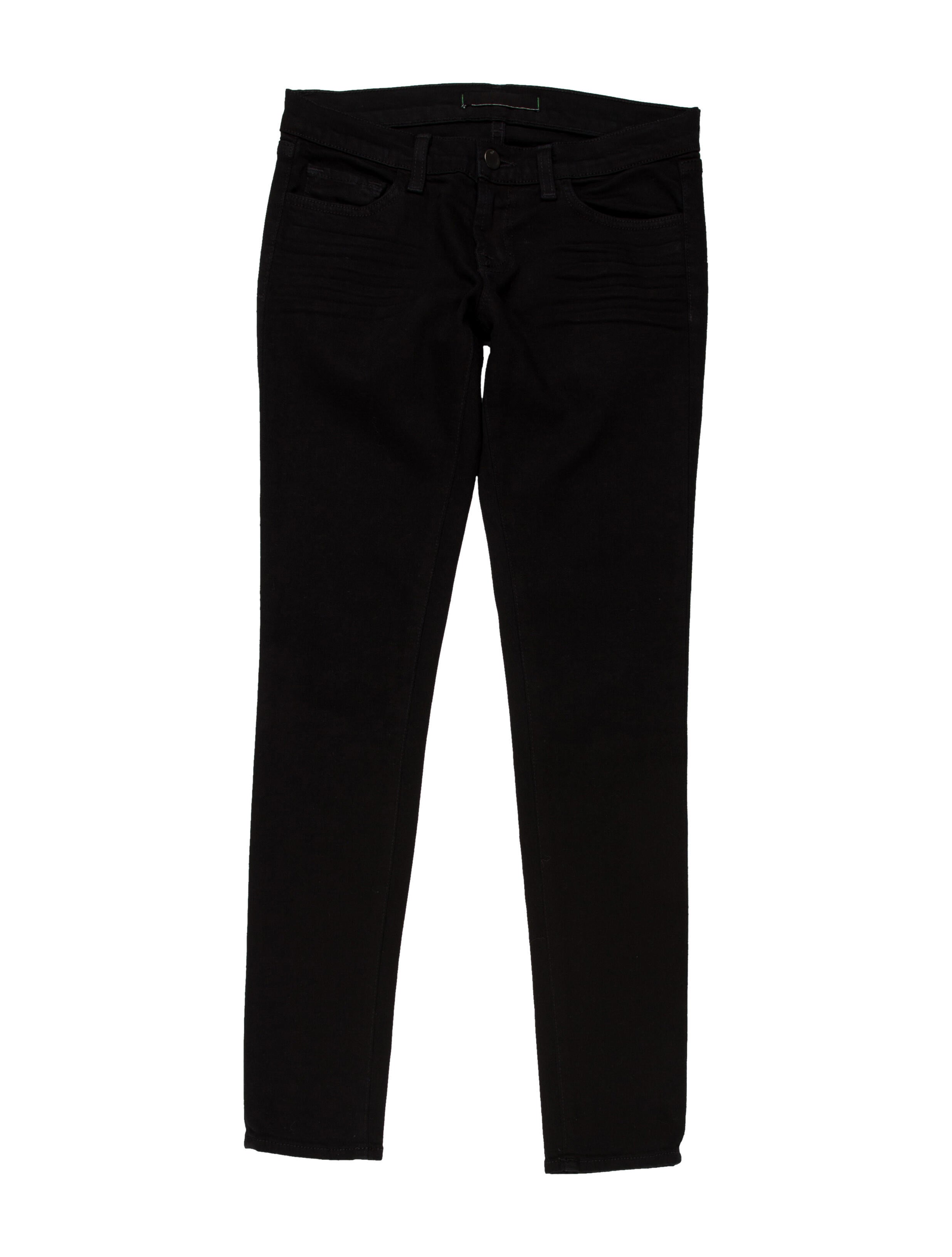 J Brand Low-Rise Skinny Leg Jeans