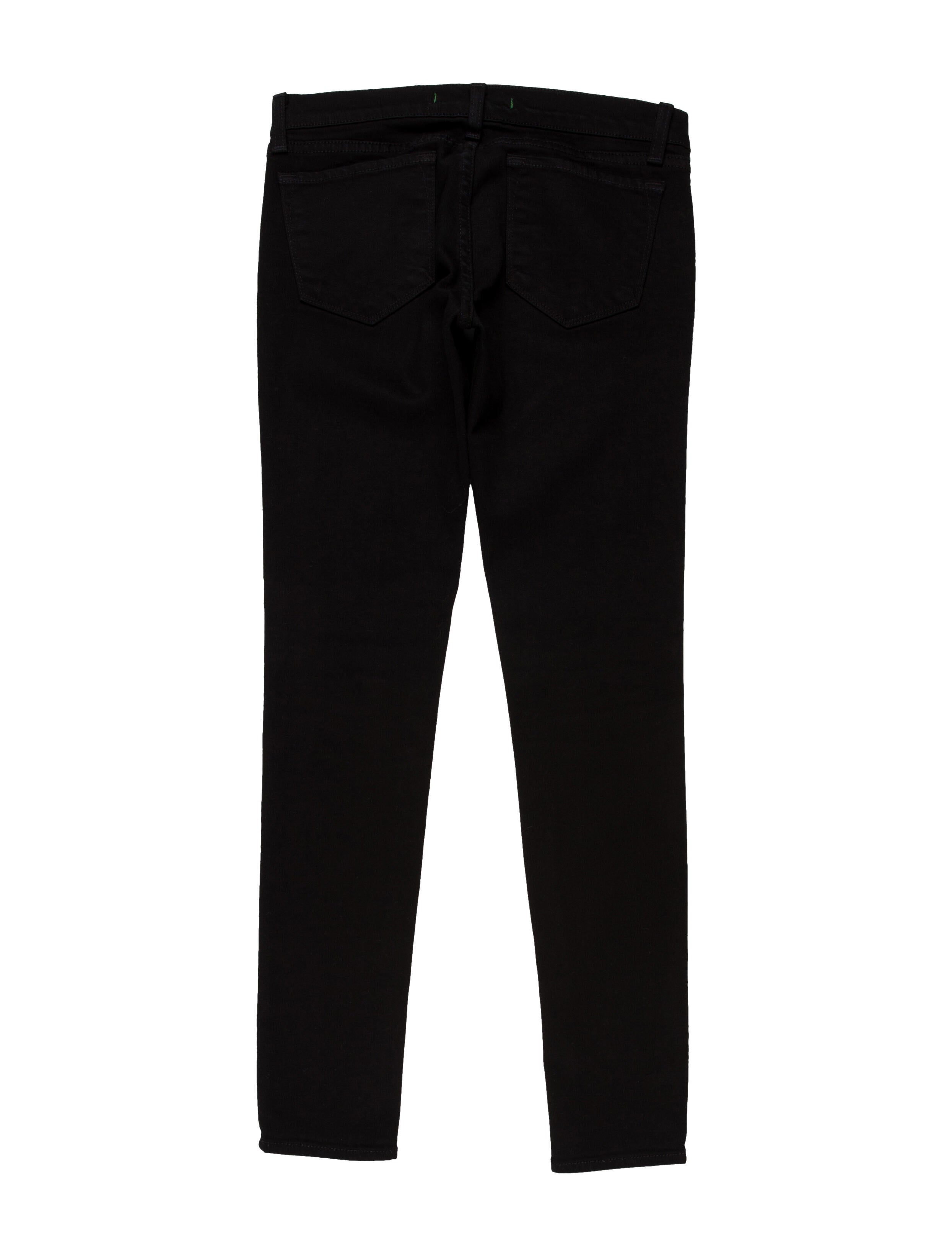 J Brand Low-Rise Skinny Leg Jeans
