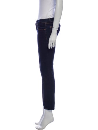J Brand Low-Rise Straight Leg Jeans
