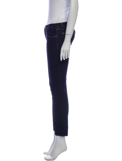J Brand Low-Rise Straight Leg Jeans