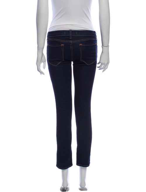 J Brand Low-Rise Straight Leg Jeans