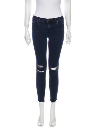 J Brand Cropped Skinny Skinny Leg Jeans