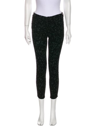 J Brand Printed Skinny Leg Pants