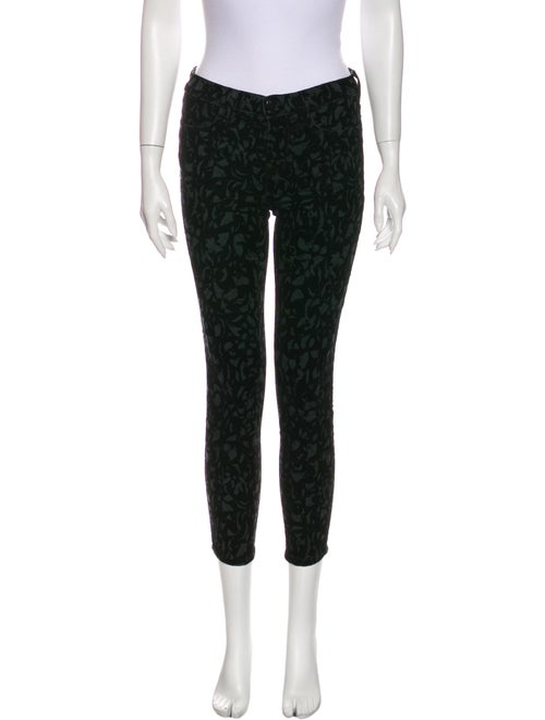 J Brand Printed Skinny Leg Pants
