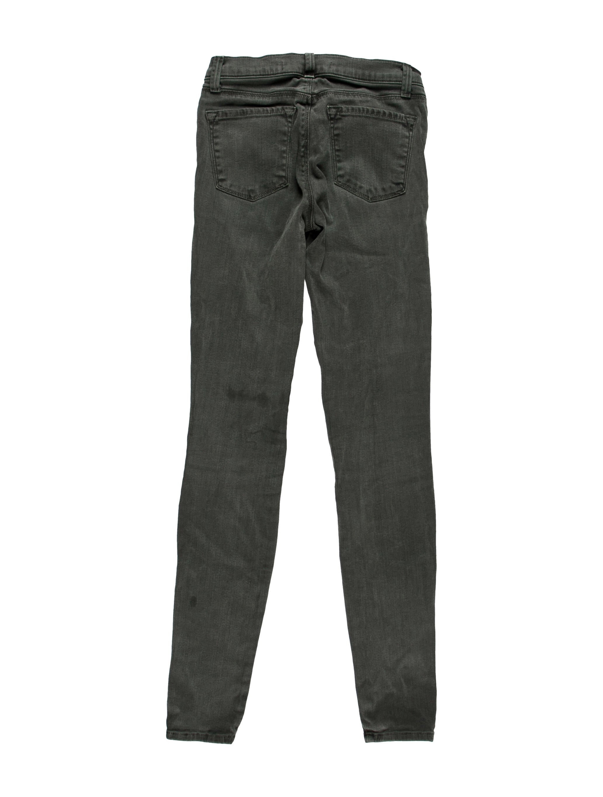 J Brand Low-Rise Skinny Leg Jeans