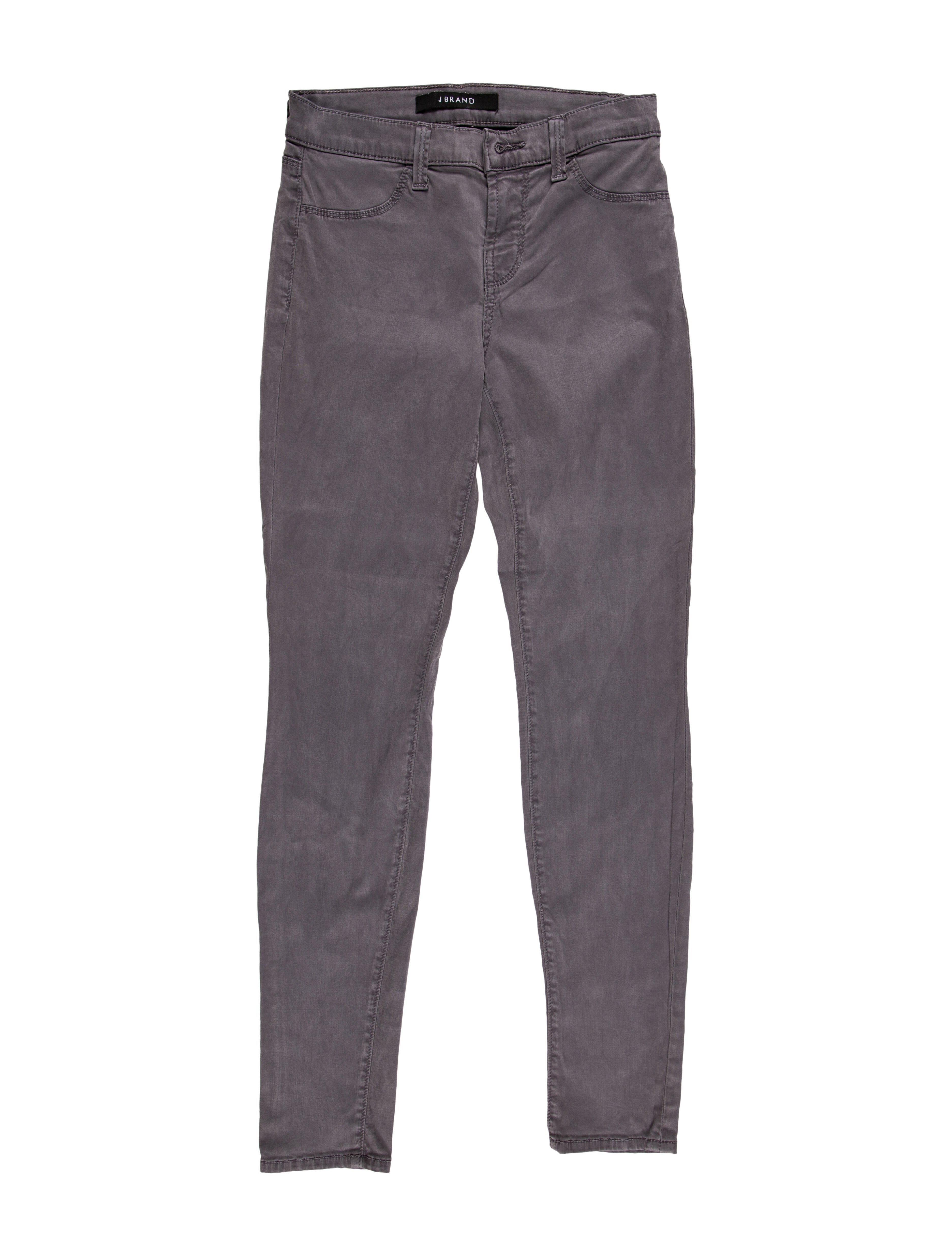 J Brand Mid-Rise Skinny Leg Jeans