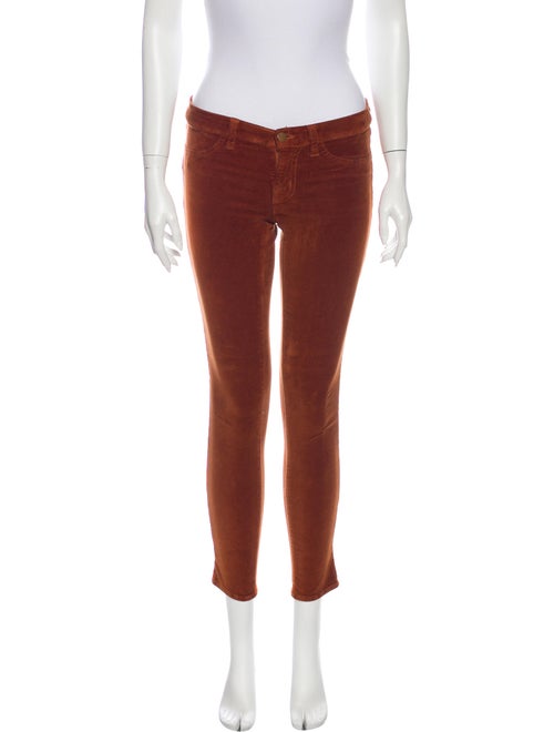 J Brand Skinny Leg Pants Orange