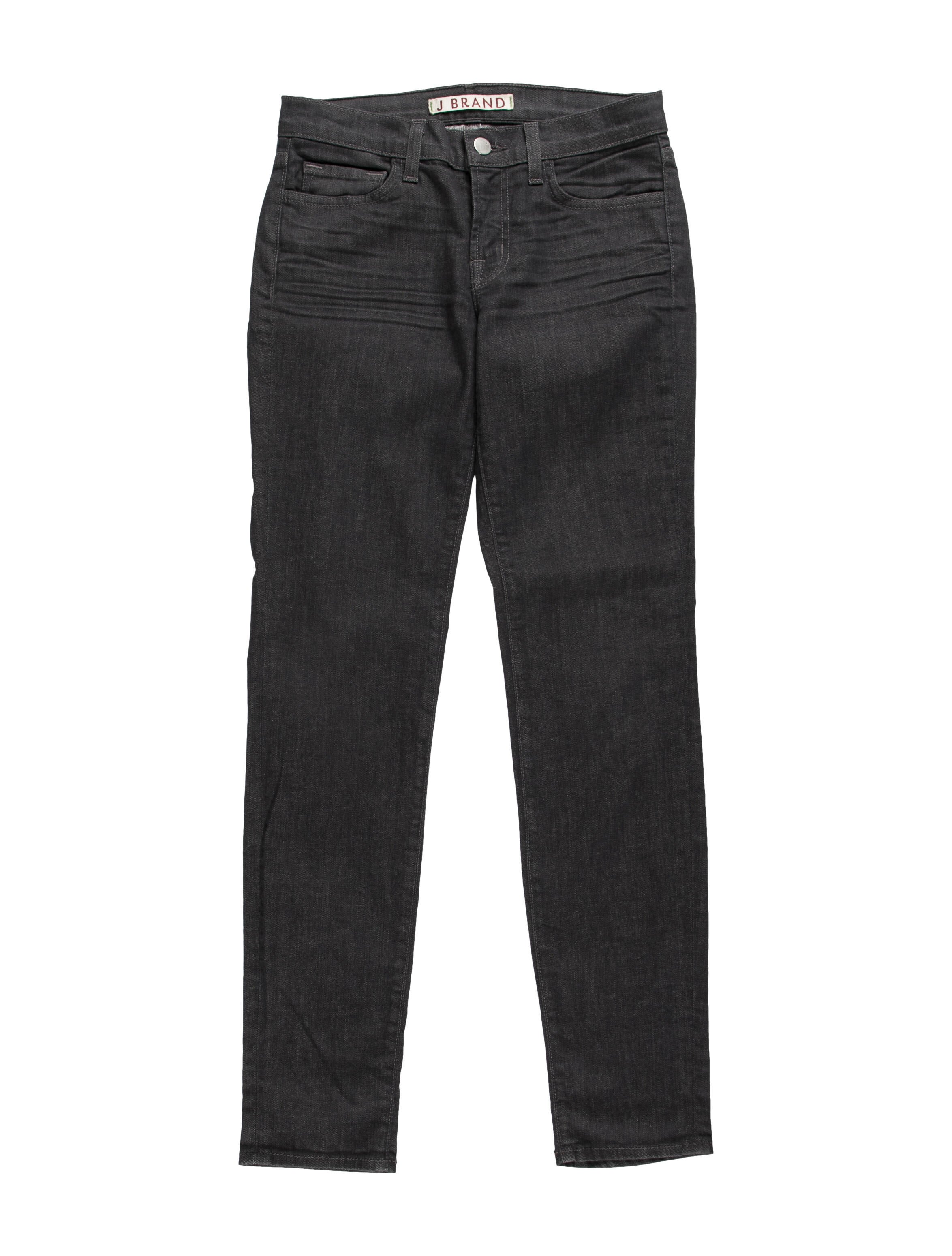 J Brand Mid-Rise Skinny Leg Jeans