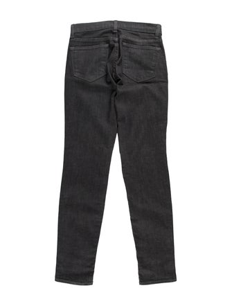 J Brand Mid-Rise Skinny Leg Jeans
