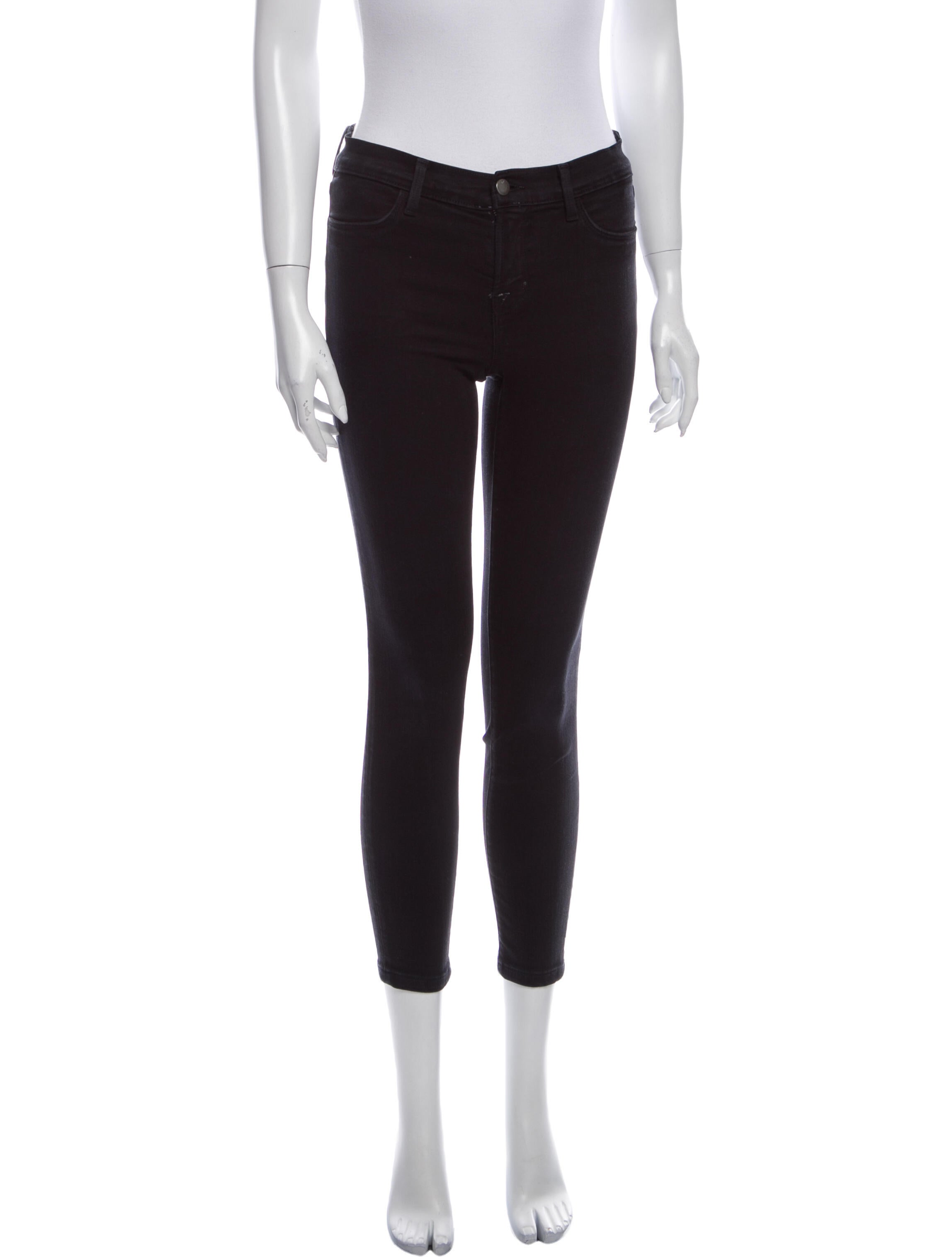 J Brand Mid-Rise Skinny Leg Jeans