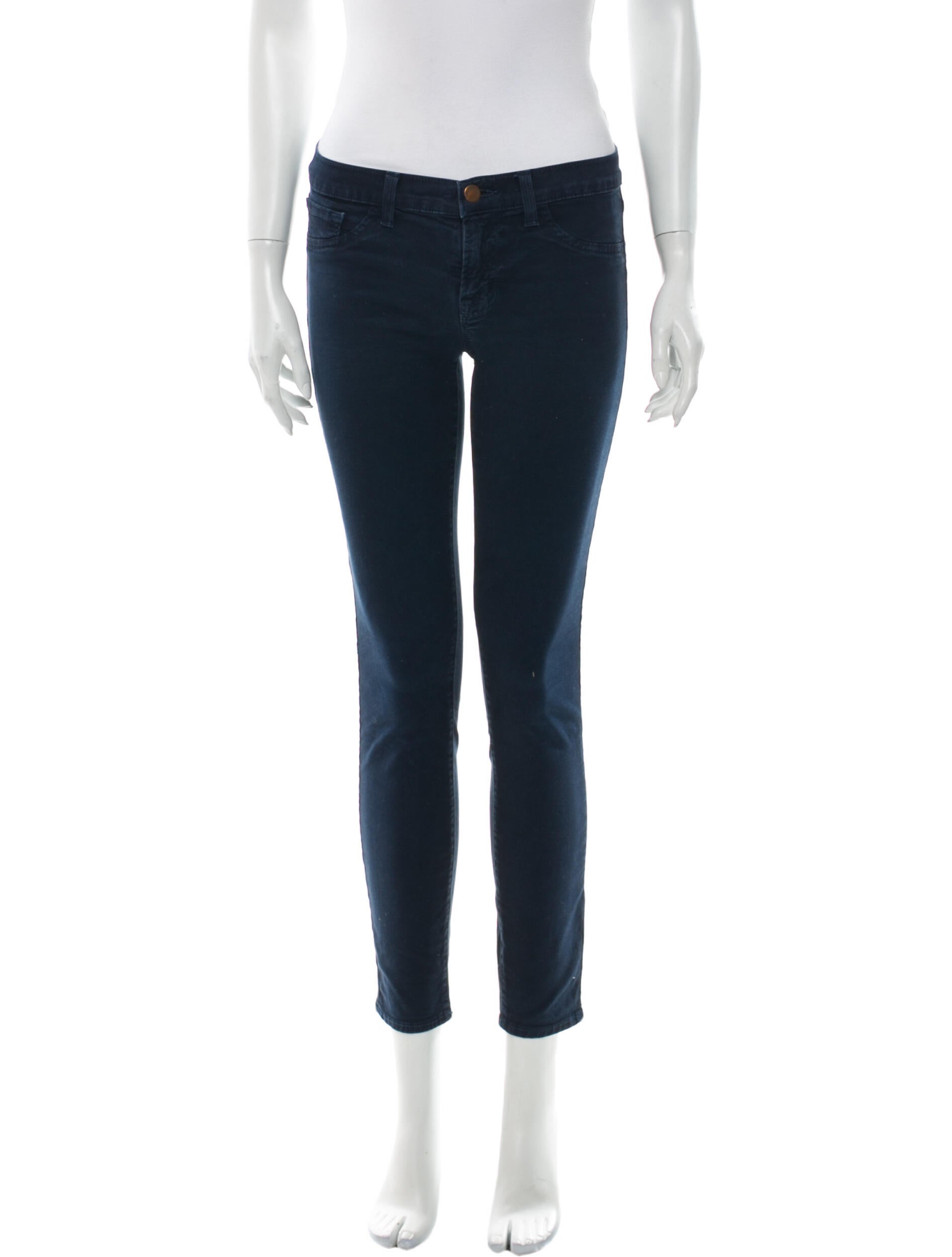 J Brand Low-Rise Skinny Leg Jeans