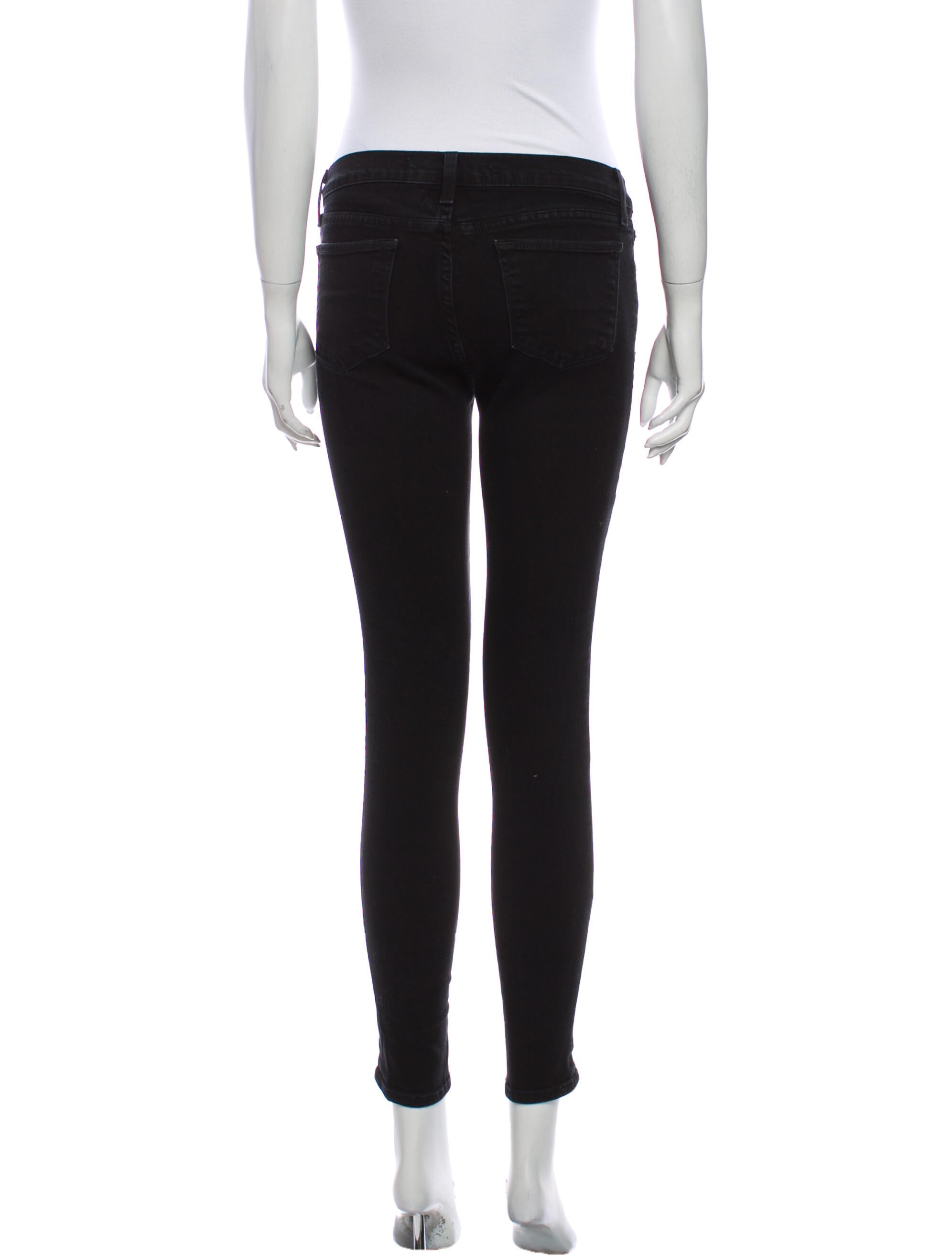 J Brand Mid-Rise Skinny Leg Jeans