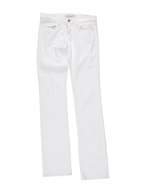 J Brand Low-Rise Straight Leg Jeans